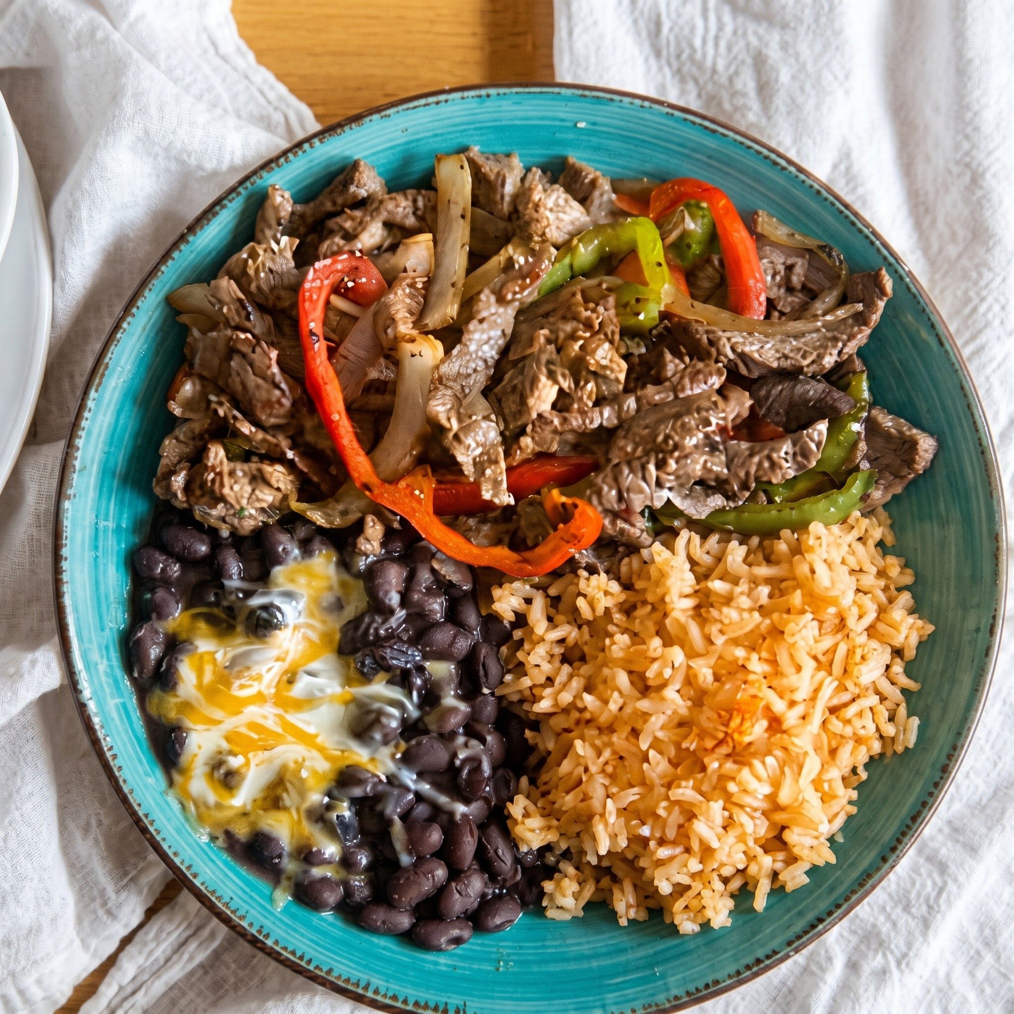 Sizzlin Fajitas.