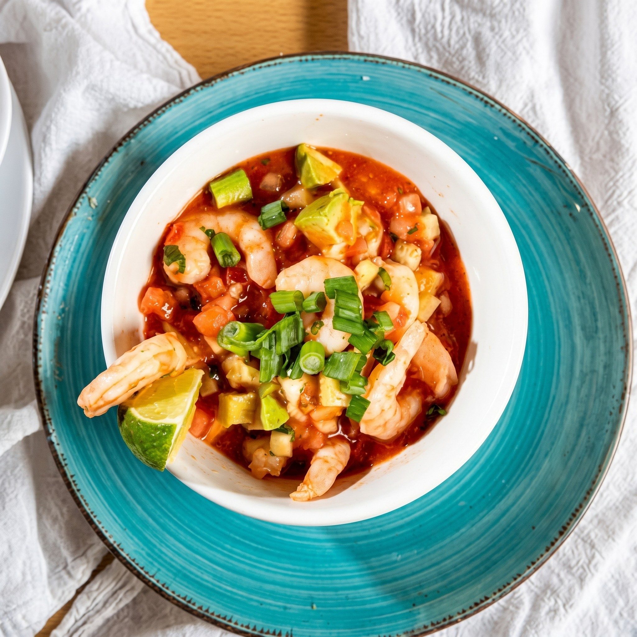 Mexican Shrimp Cocktail.